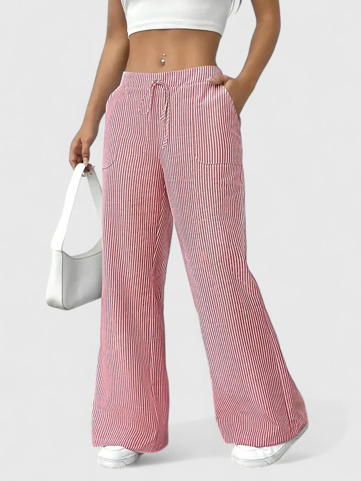 Dominique - Pantalon élégant en taille L