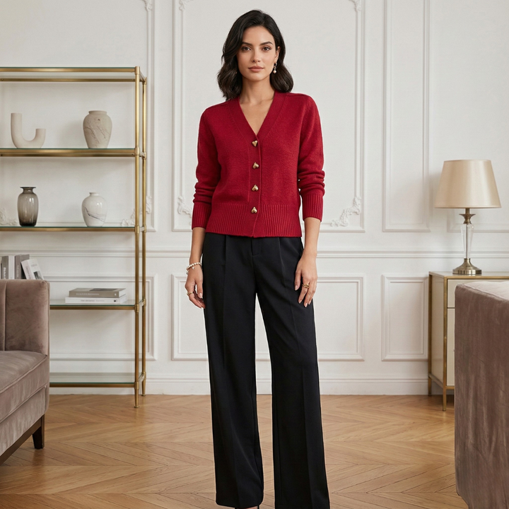 Amy | Cardigan en maille élégant
