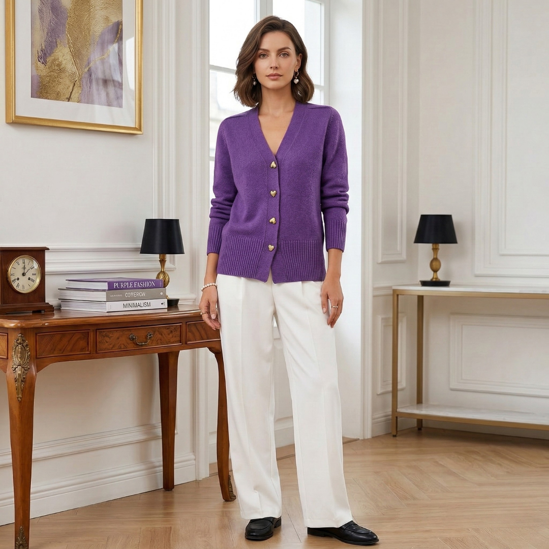Amy | Cardigan en maille élégant