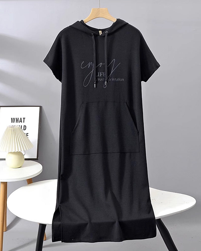 Isa | Casual hoodie jurk