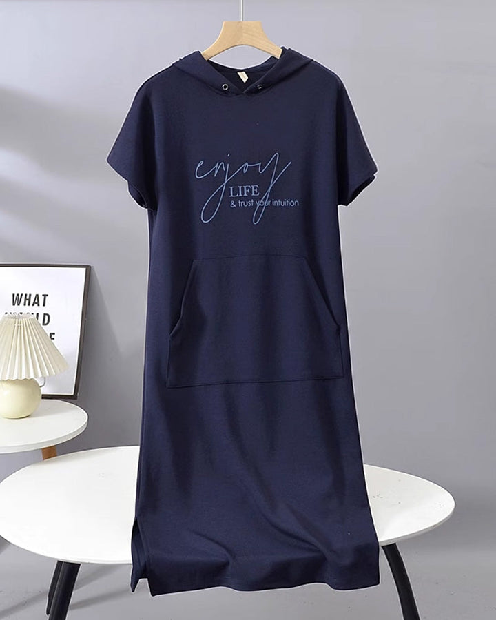 Isa | Casual hoodie jurk