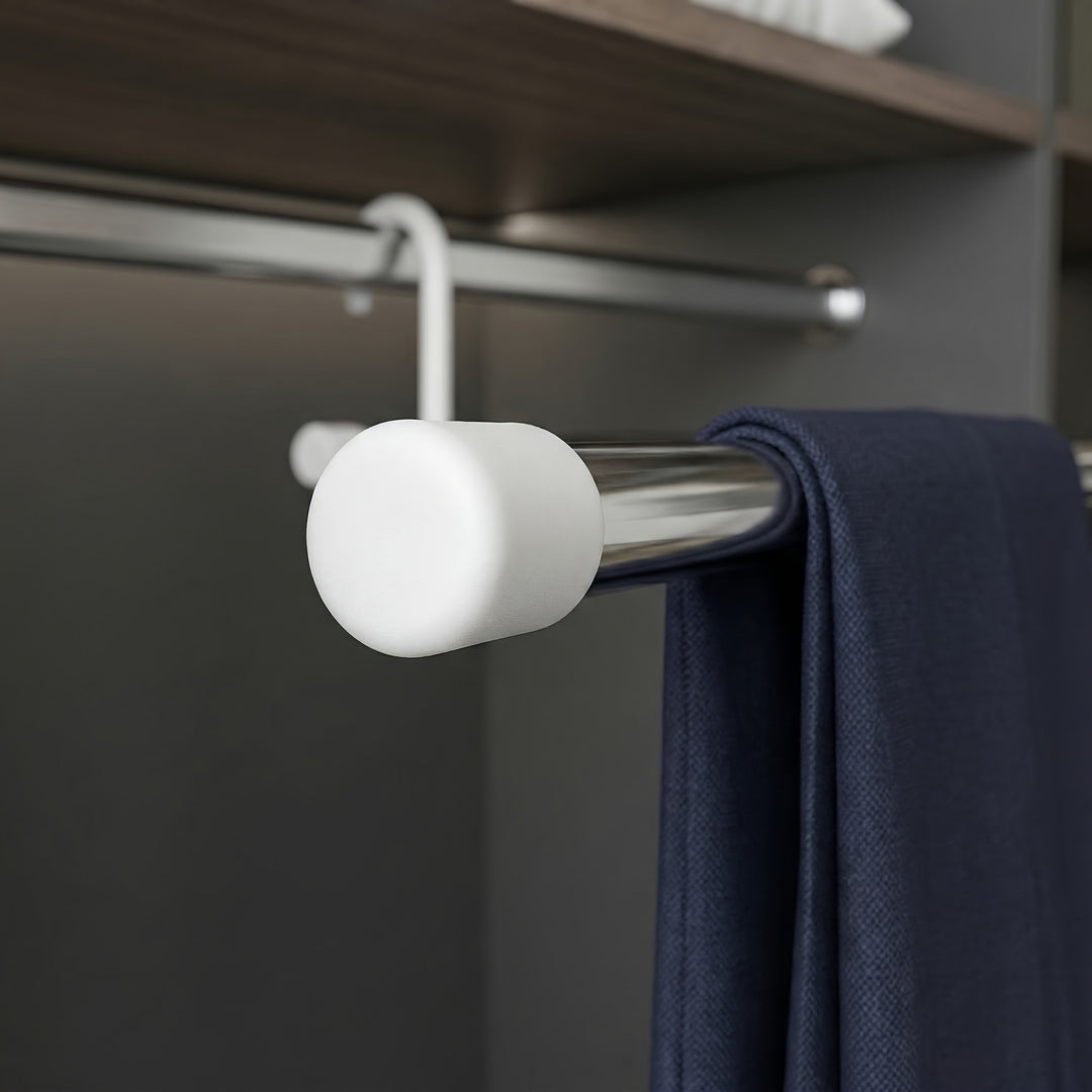 Ruimtebesparende 6-laags antislip metalen broekhanger met 2 haken, roestvrijstalen ontwerp vermindert rommel met 80%, perfect voor skinny jeans en denim stoffen, een ideale cadeaukeuze voor elf feestdagen