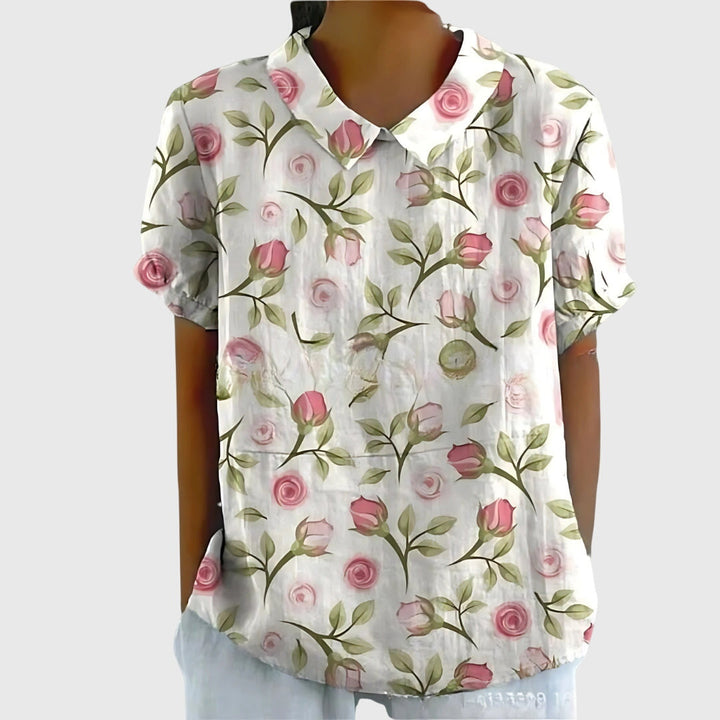 Jenna™ | Blouse Fleurie
