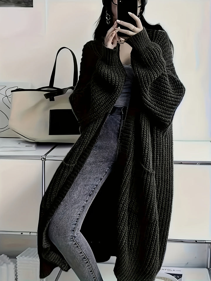 Leniene | Long gilet avec poches
