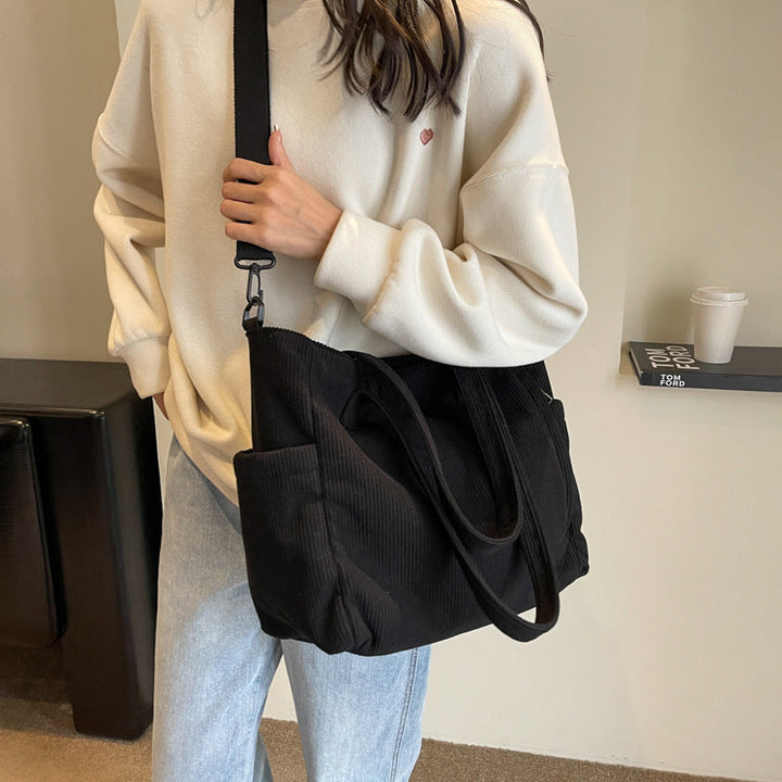 Bloom ™ |  Kunststudent Tote Corduroy Tas