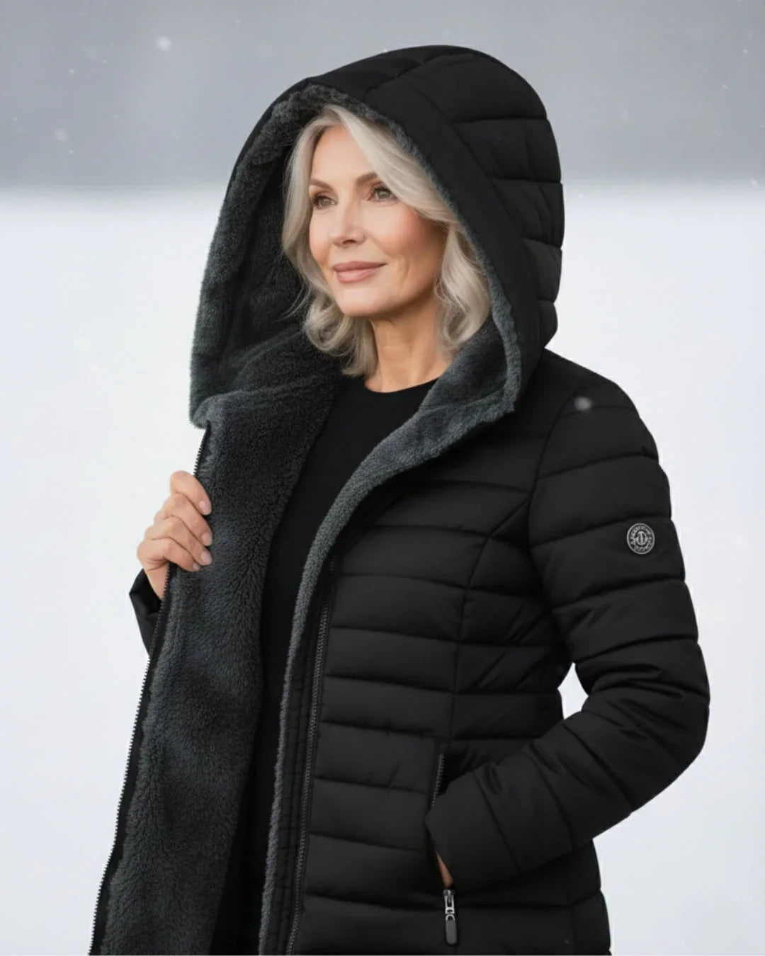 Olivia | Manteau d'hiver matelassé