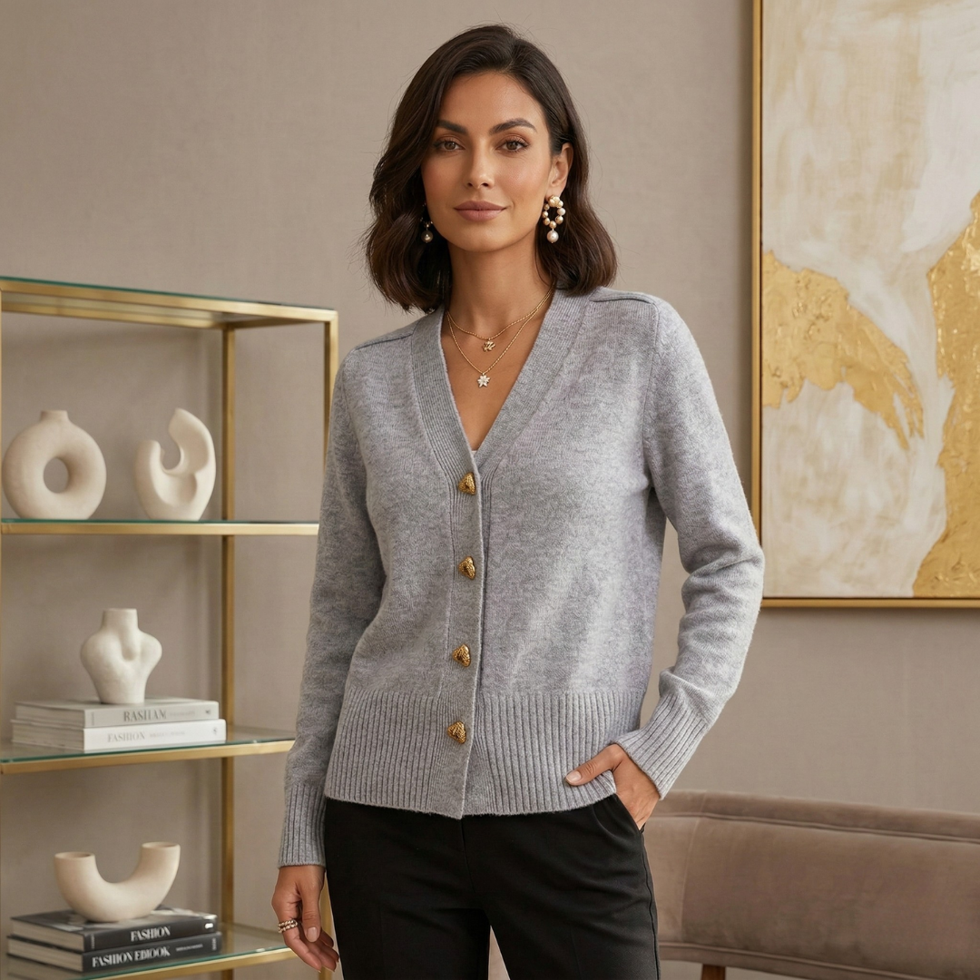 Amy | Cardigan en maille élégant