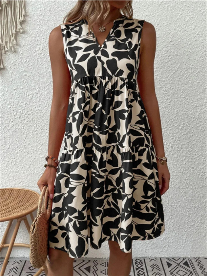 TACHA | ROBE MIDI FLUIDE ÉPANOUISSANTE 