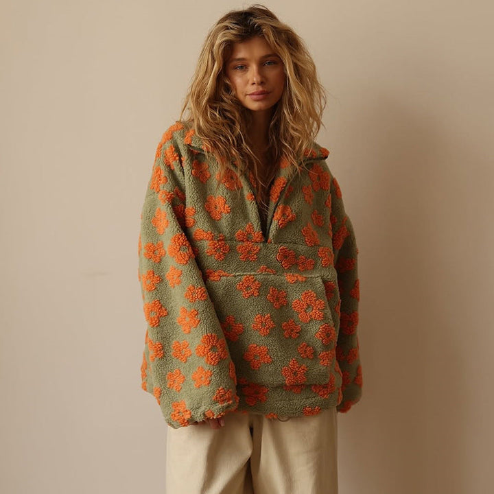 Wille | Trui met bloemenprint
