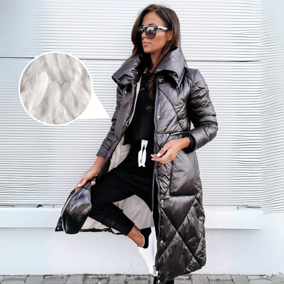 Noirea | Veste Matelassée Élégante