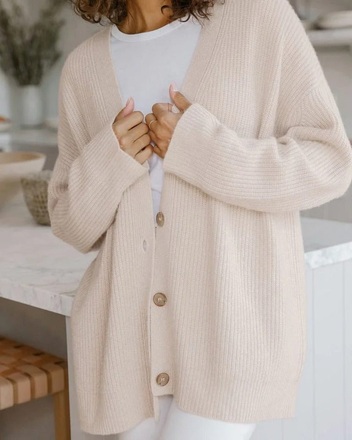 Rina | Cardigan boutonné Breezy