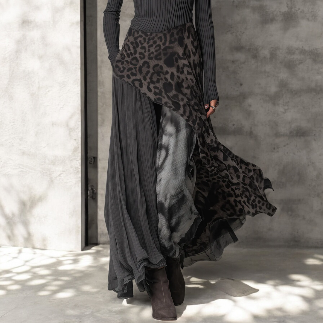 NKEM | Robe Longue Léopard