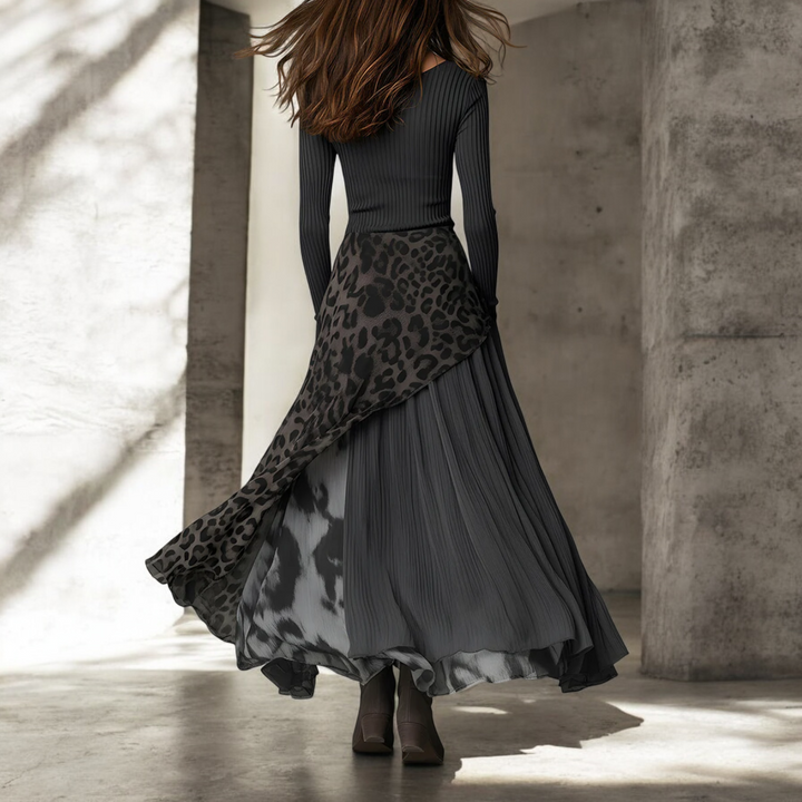 NKEM | Robe Longue Léopard