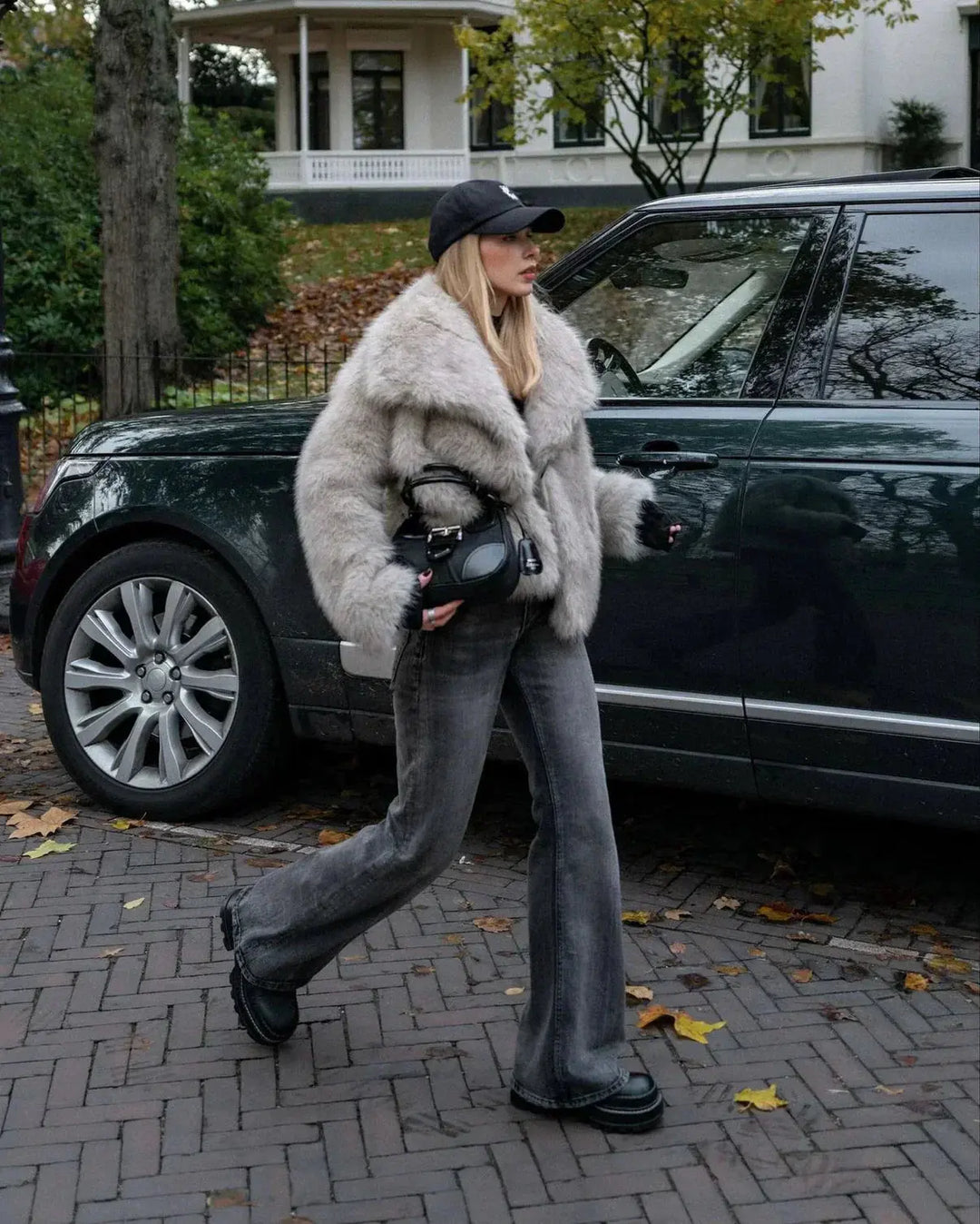 Amelia | Manteau en fausse fourrure douce au look léger et luxueux