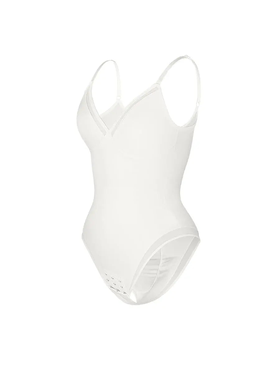 Bloom ™ | Deep V-Neck Mesh  Bodysuit