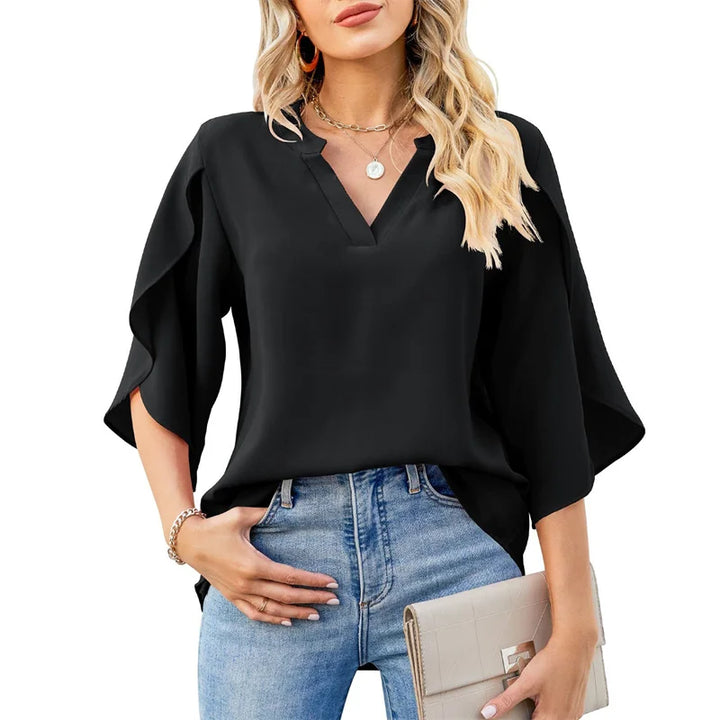 MARGAUX | Blouse en mousseline d'été
