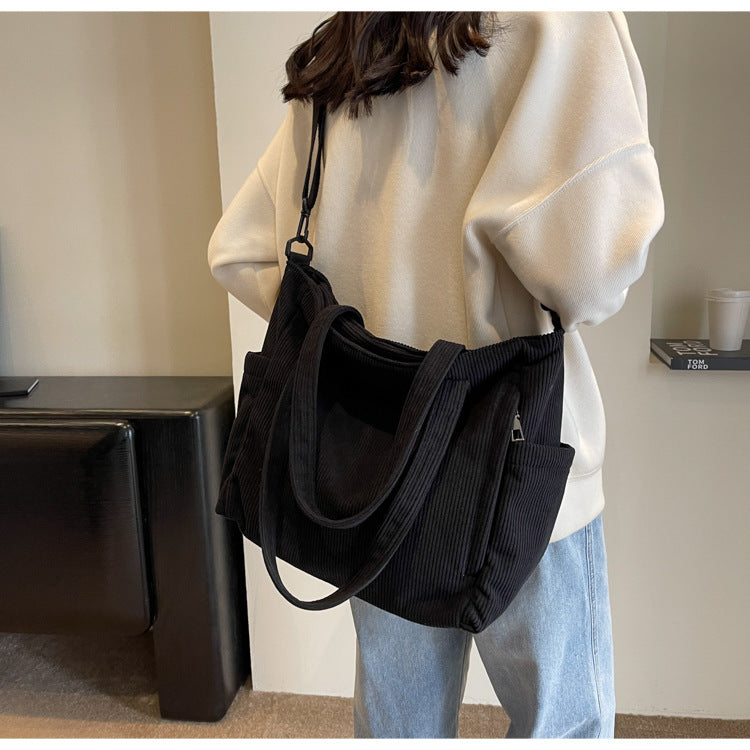 Bloom ™ |  Kunststudent Tote Corduroy Tas