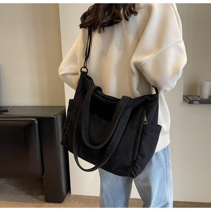 Bloom ™ |  Kunststudent Tote Corduroy Tas