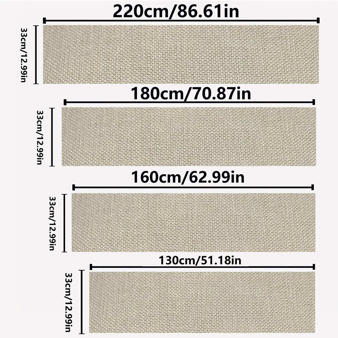 1 stuks/Nordic Ins Linnen Blanco Tafelkleed Decoratie, Blanco Linnen Tafelkleed Eettafel Woonkamer Veelzijdig Zachte Inrichting Tafelkleed, Vier Seizoenen Kussenhoes Modern Minimalistisch Vierkant Kussenhoes Combinatie Tafelkleed Linnen Tafelkleed