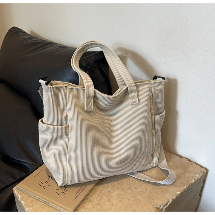 Bloom ™ |  Kunststudent Tote Corduroy Tas