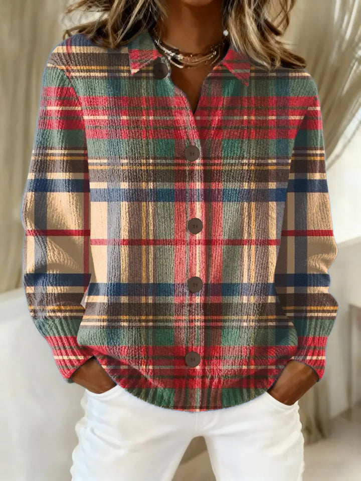 Mila | Blouse à carreaux