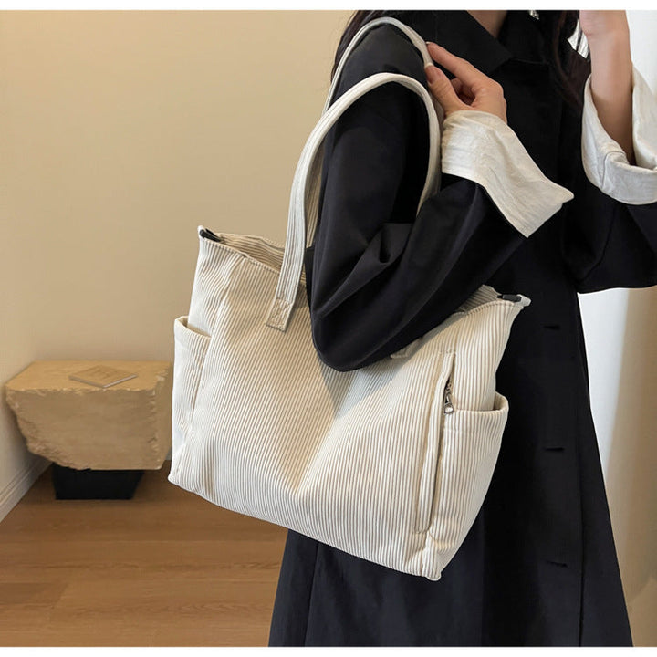 Bloom ™ |  Kunststudent Tote Corduroy Tas