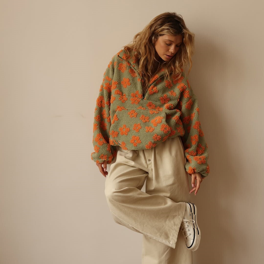 Wille | Trui met bloemenprint
