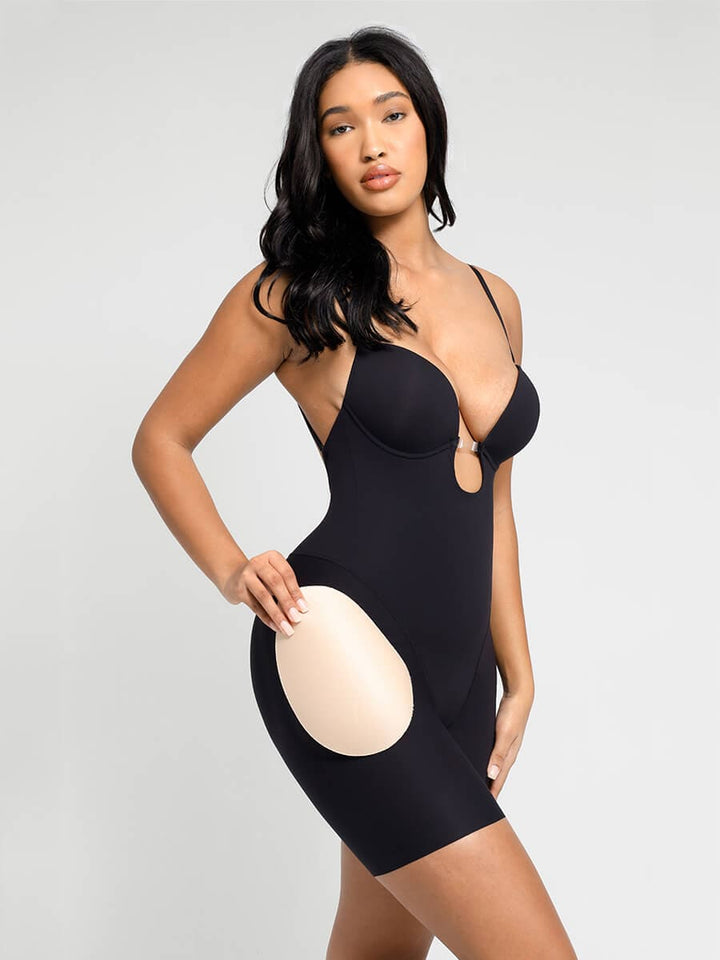 Bloom™ | Body décolleté plongeant avec coussinets amovibles