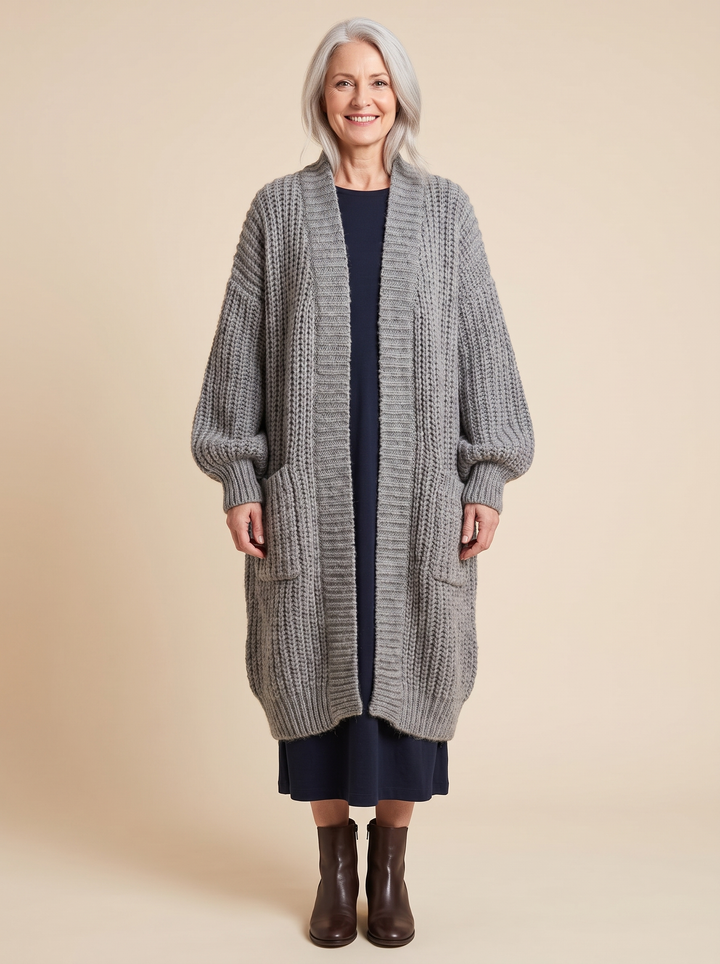 Leniene | Long gilet avec poches
