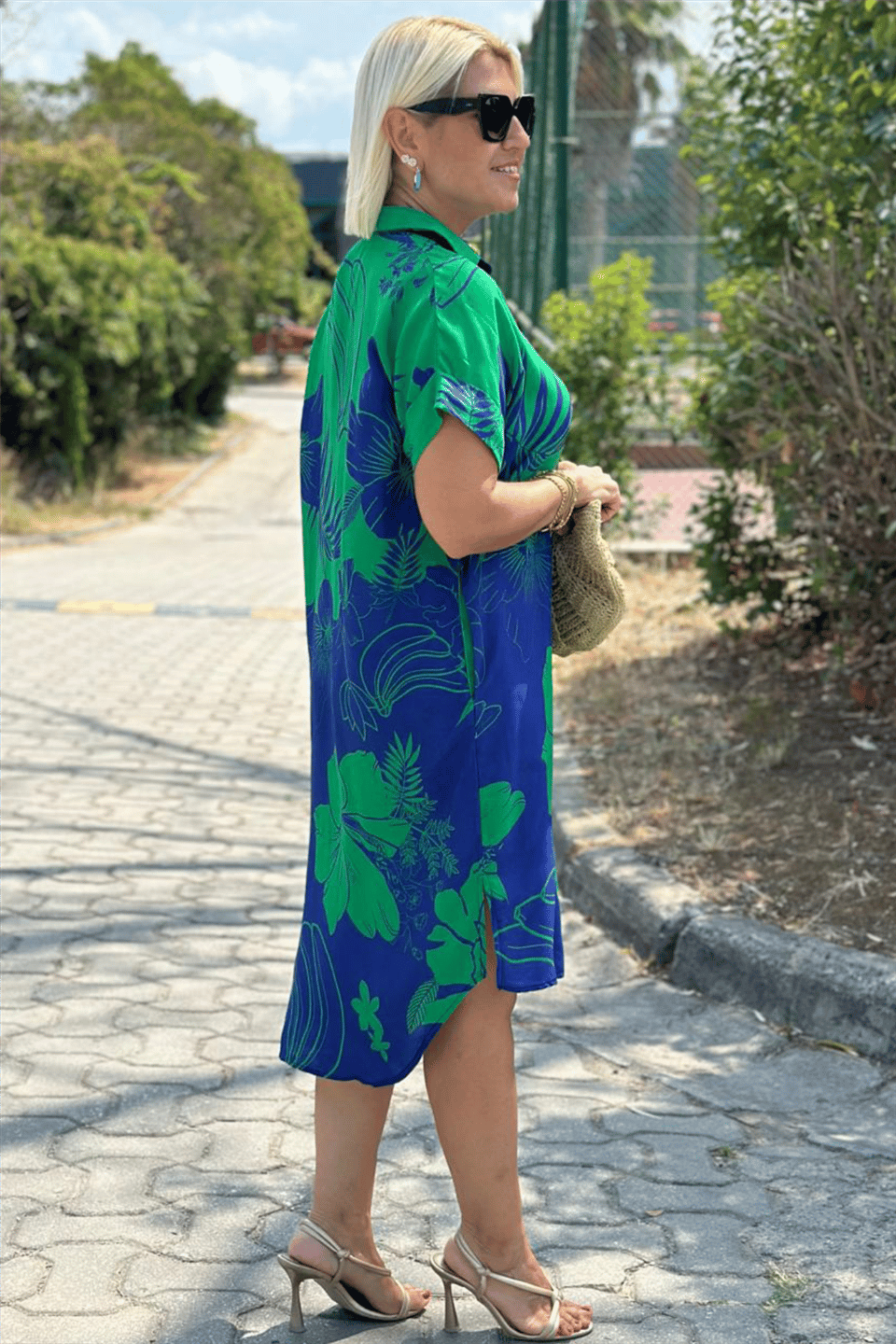 Nariman | Robe à imprimé floral